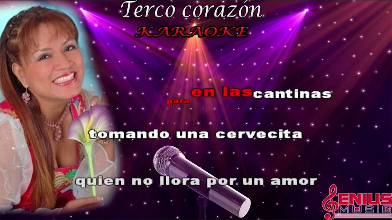 TERCO CORAZÓN karaoke muñequilla sally