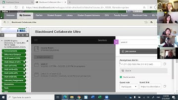 how to link Blackboard collaborate ultra