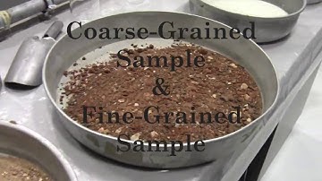 Experiment 1 - Identification and classification of soils (Visual - Manual Procedure)