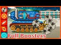 HILLS OF STEEL: 2vs2 TANKS ONLINE| Mammoth Tank Battle All Boosters - All Win| Xe Tăng Quái Vật