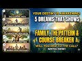 5 DREAMS THAT SHOWS YOU ARE THE LIGHT OF YOUR FAMILY, THE PATTERN &amp; GENERATIONAL COURSE BREAKER ￼￼