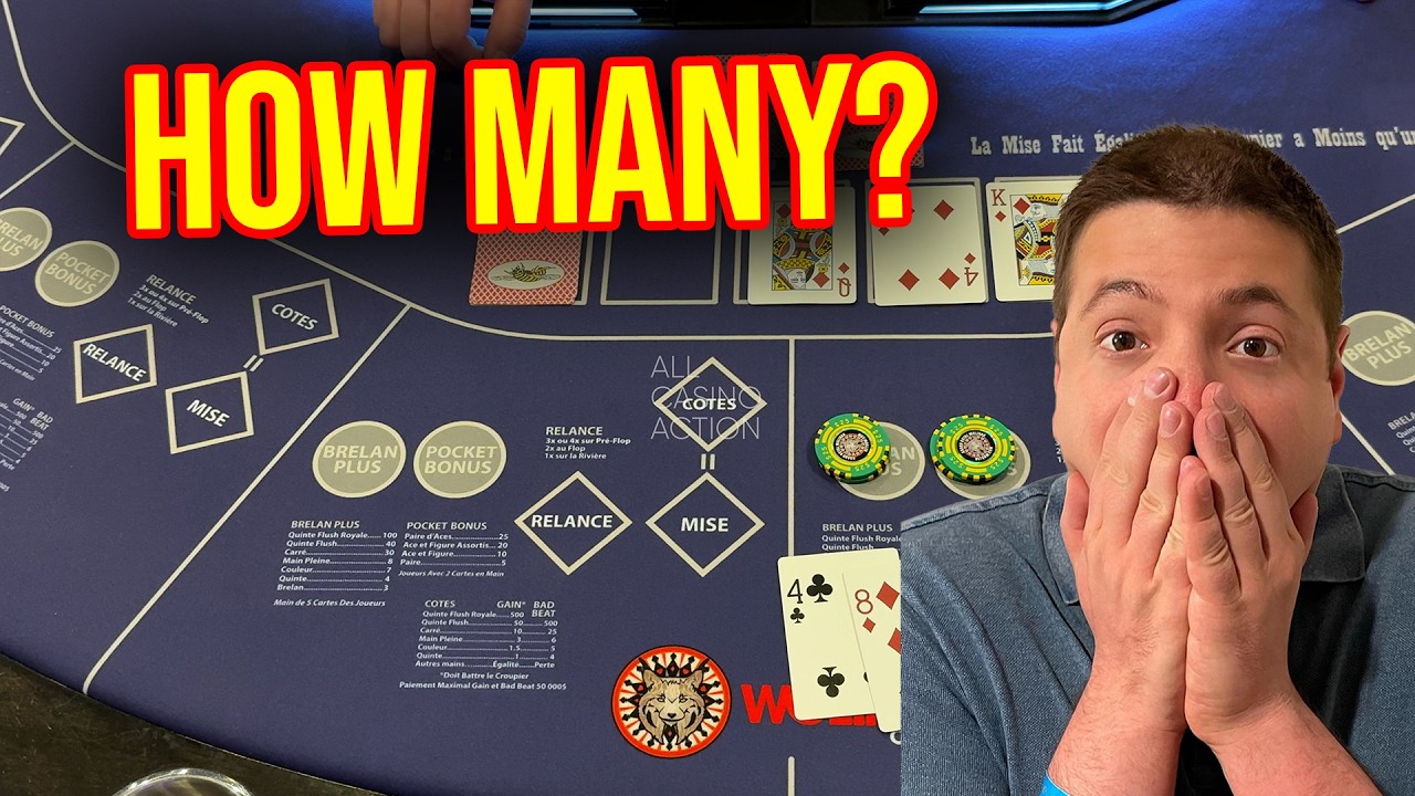 SO MANY BONUS HANDS FOR EVERYONE!! ULTIMATE TEXAS HOLD'EM POKER!! #ultimatetexasholdem #poker