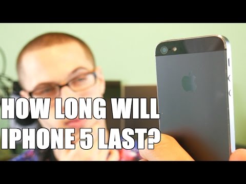 Video: Hoe Lang Gaat De IPhone 5 Mee?