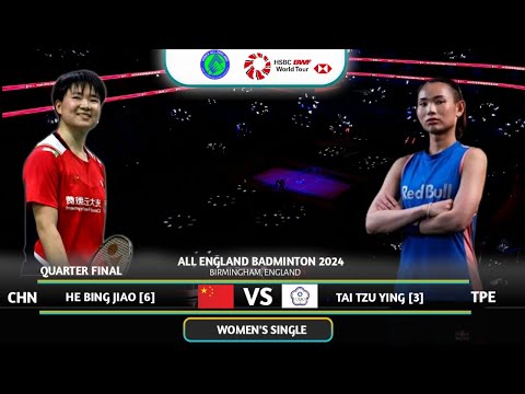 DRAMA | He Bing Jiao (CHN) Vs Tai Tzu Ying (TPE) | YONEX All England 2024