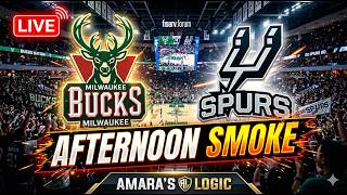 🚨LIVE: BUCKS vs SPURS | Must-Win Energy at Fiserv Forum 🔥