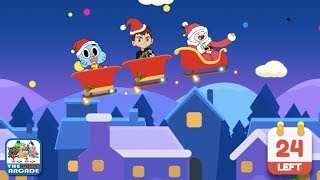 Merry Merging Christmas - Gumball, Ben and Finn go for a Joyride on Santa's Sleigh (CN Games) screenshot 5