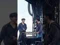 jin and jungkook wrestling on soundcheck d2...#jin #jungkook #btsinmexico #jikook #mexicobts #bts