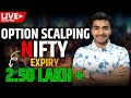 Live nifty option scalping how i earn over 25 lakh profit on expiry day