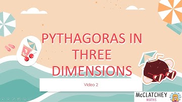 Video 2: Applying Pythagoras