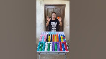 Unique puzzle sort balls game play to train his brain