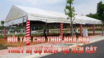 Cho thuê nhà bạt tại Bến Cát, Bình Dương