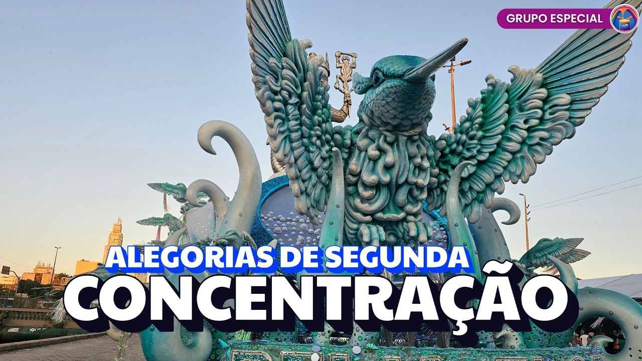 É DE GENTE GRANDE! | ALEGORIAS DO SEGUNDO DIA DOS DESFILES ESPECIAL DO RIO NA CONCENTRAÇÃO