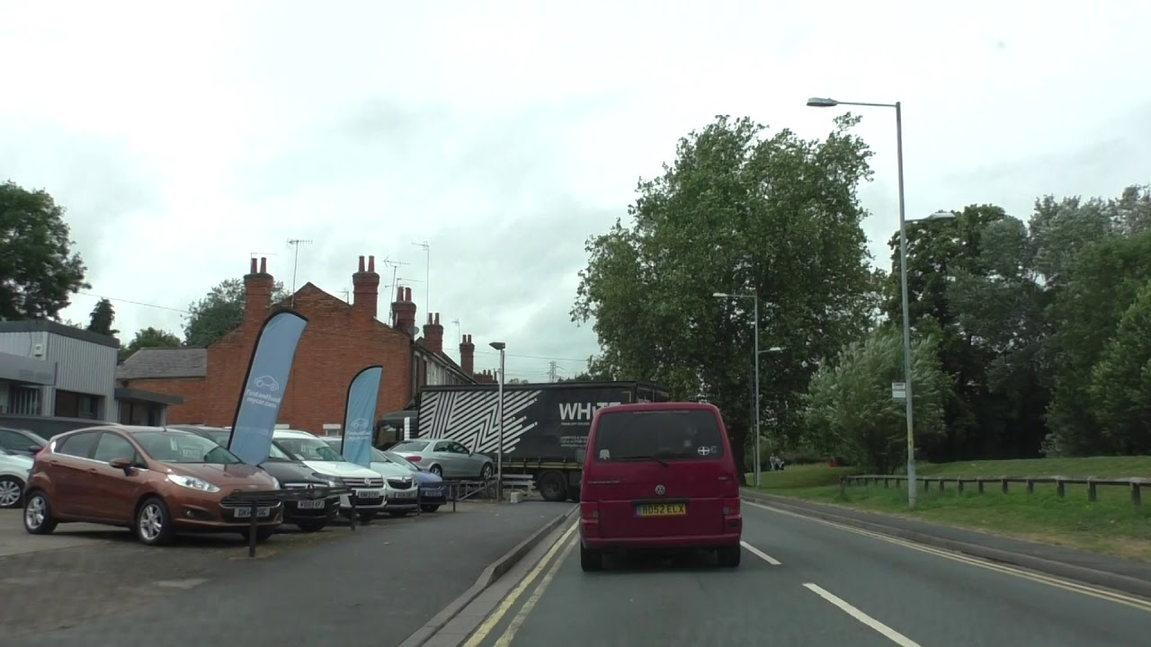 Driving On Tybridge Street, Hylton Road, Henwick Road & Himbleton Road, Worcester, UK 19th July 2019