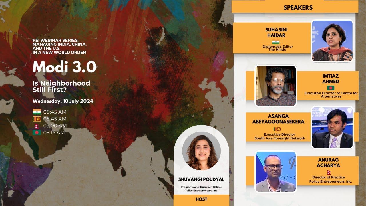 Modi 3.0 Is Neighborhood Still First? - YouTube