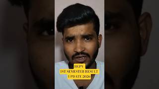 Rgpv 1st Semester Result Update 😱 | Rgpv Result Update | #rgpv #shorts #short