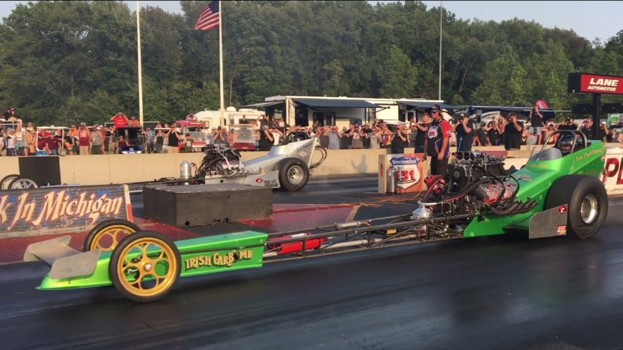 Turbo Tim Cullinan's Nostalgia Top Fuel Irish Car Bomb YouTube