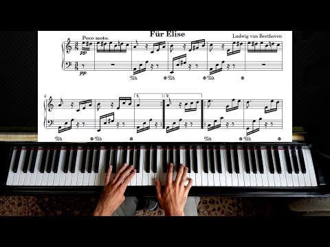 Beethoven - Für Elise | Piano Tutorial