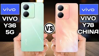 Vivo Y36 5G Vs Vivo Y78 China   #Trakontech.