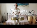 Timbales  way to play palito and cascara in latin music