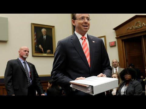 Republican lawmakers move to impeach Deputy Attorney General Rod Rosenstein