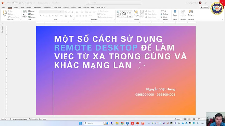 Bài lab và hướng dẫn về rdp