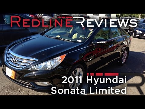 2011-hyundai-sonata-limited-review,-walkaround,-exhaust,-test-drive