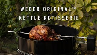 weber 57cm rotisserie and motor