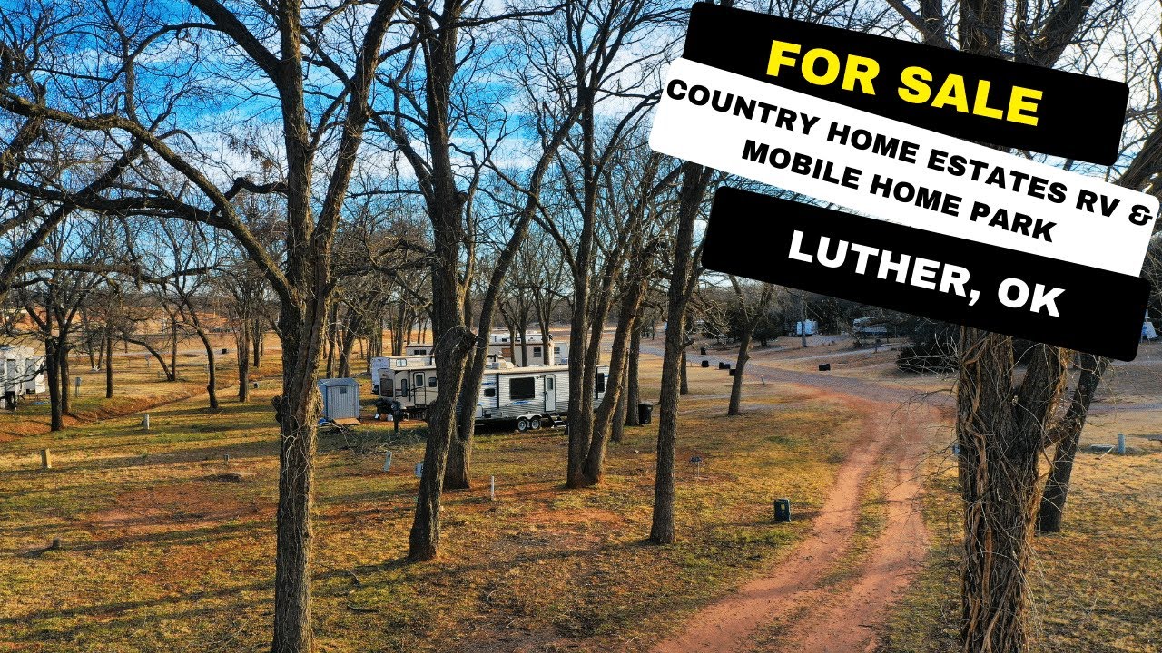 SOLD - Country Home Estates RV & Mobile Home Park - For Sale - Luther, Oklahoma