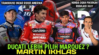 Martin Terima Jika Ducati Pilih Marquez Trackhouse Incar Rider Amerika Hinda Cuek Motogp 2027