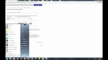 FieldMate Software Activation Key Navigation
