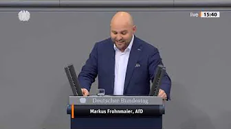Markus Frohnmaier rechnet im Bundestag ab! | „Deutschland steht am Scheideweg!“