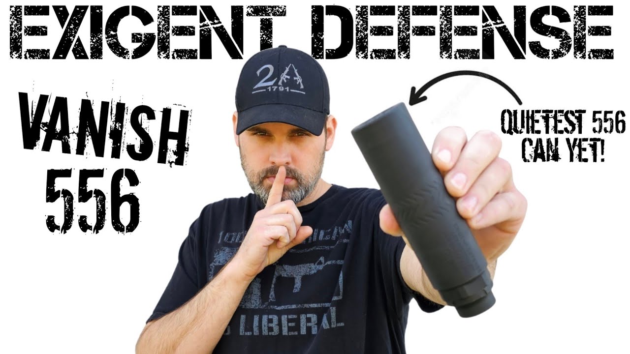 Exigent Defense Vanish 556 — самый тихий глушитель калибра 556?
