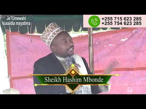 KUWAFANYIA WEMA MAYATIMA PART 1 SHEIKH HASHIMU MBONDE
