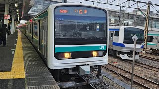 [2026.3.10] JR東日本常磐線E501系K703編成勝田駅発車 JR동일본 E501계 K703편성 발차영상