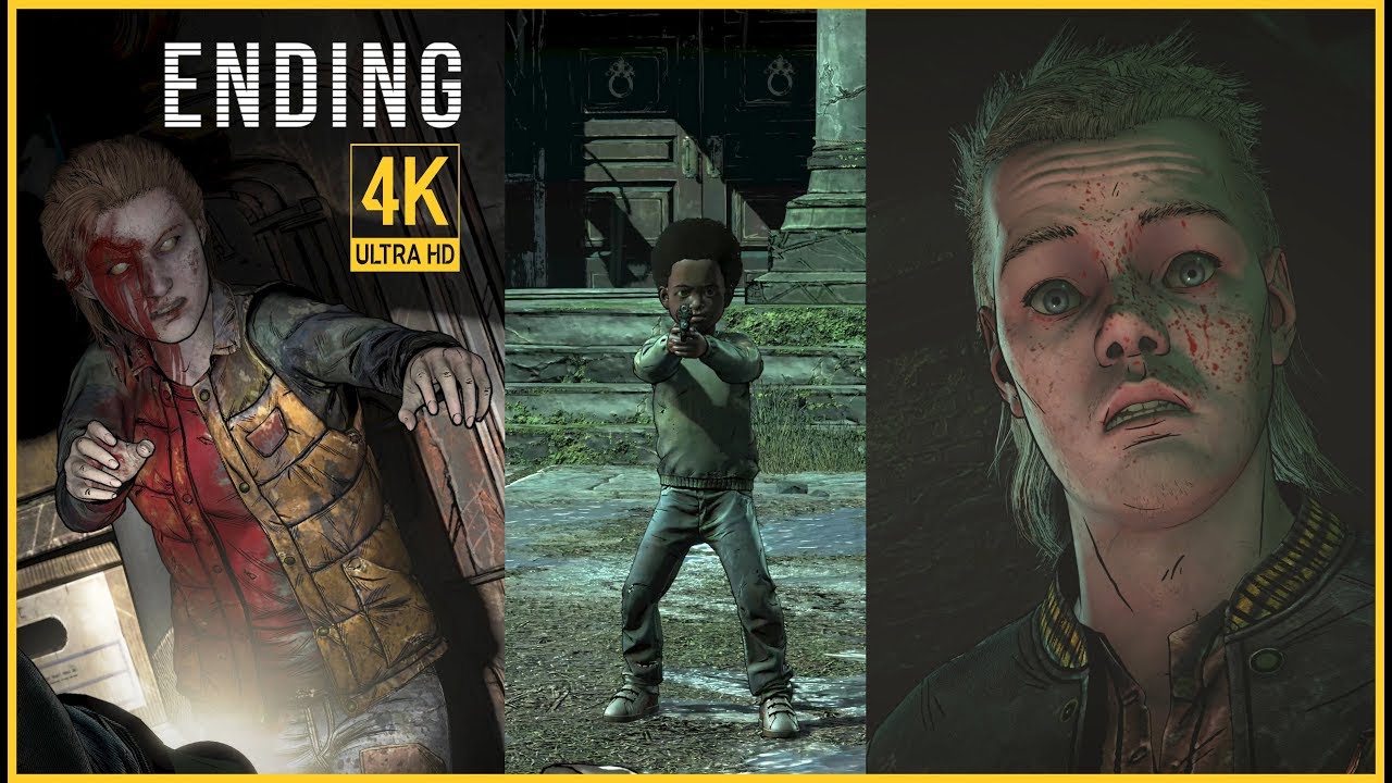 The Walking Dead The Final Season: Episode 1 Ending (4K 60FPS)