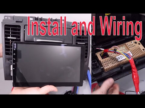 10.1 Android Touch Screen Car Stereo Install [Wiring and Mounting]