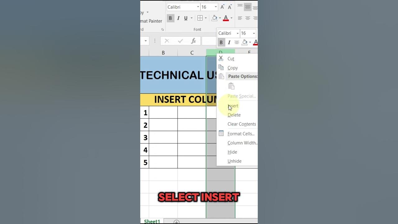 how-to-insert-columns-in-excel-simple-fast-tutorial-technical