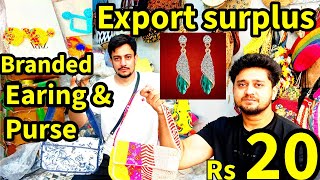 New business idea #ladiespurse #ladiesearing #onlineladiesaceseries #artificialjwellery #branded 