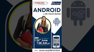 Android Training By Mr. Pavan Kumar  | NareshIT 2023 screenshot 2