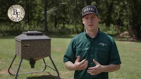 THE BEST VARMINT PROOF GAME FEEDER IN THE WORLD! Mighty Buck Corn Feeder!