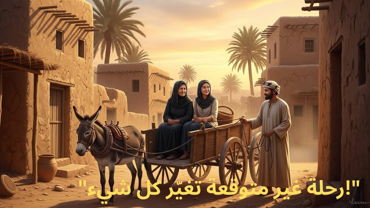 رحلة بسيطة بعربة حمار… لكنها غيّرت مصيرهم للأبد!