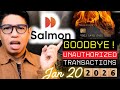 Good Morning! Jan 20 - Good Bye UnAuthorized Transactions! Salmon is SAFER w/ This One Time Use CARD