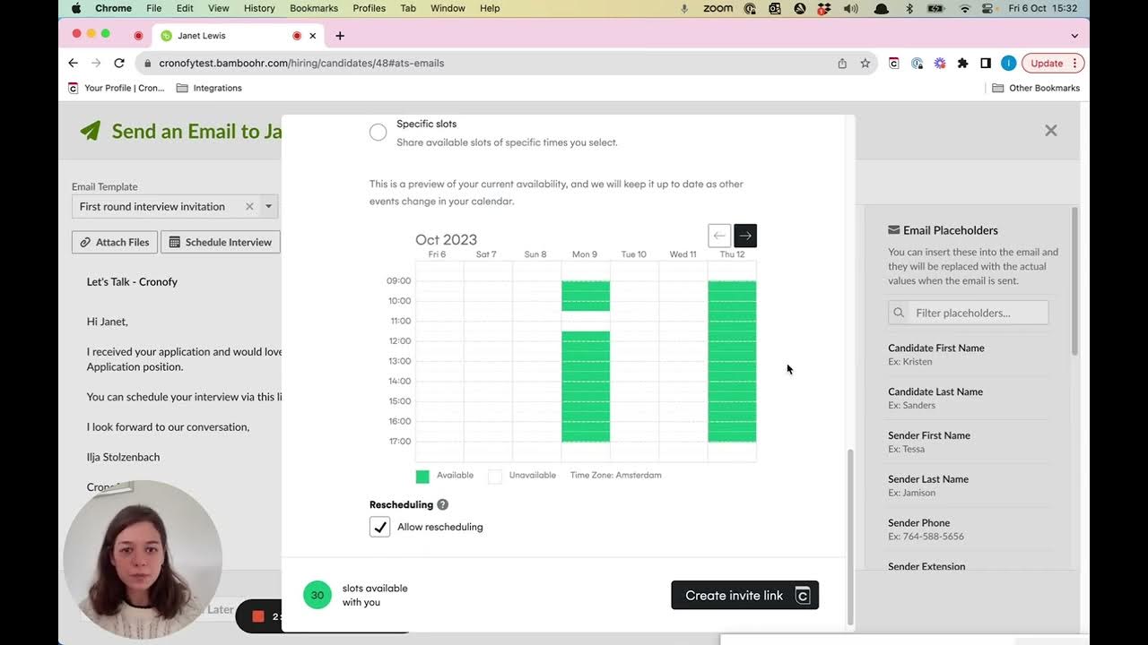 Screening calls and 1 1 interviews with BambooHR YouTube