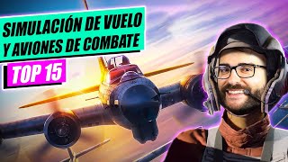 ✈️Top 15 Simuladores de Vuelo y Aviones de Combate para Pc 2023 (Bajos, Medios y Altos requisitos)