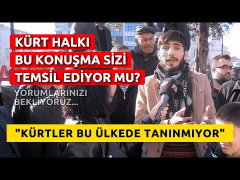 Kürt Öncüleri Derneği Başkanı: Kürtlerin Kimlik Sorunu Var #sokakröportajı