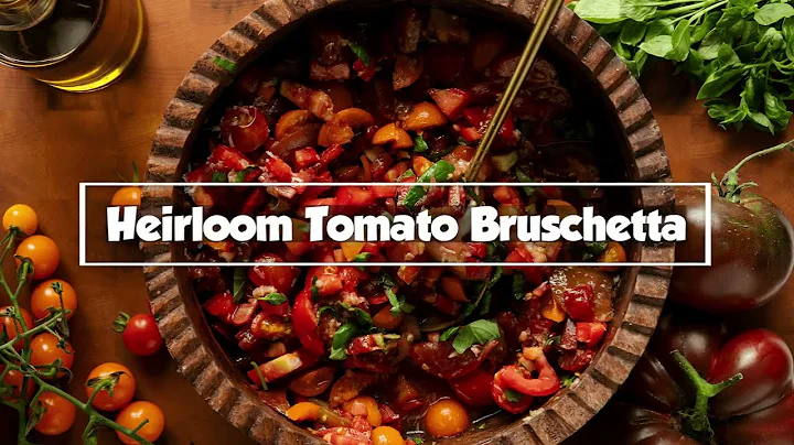 Heirloom Tomato Bruschetta