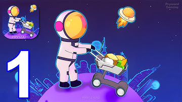 My Moon Mart - Gameplay Walkthrough Part 1 Idle Moon Store Manager (Android Gameplay)