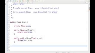 Java Basics : Inheritance Class 1
