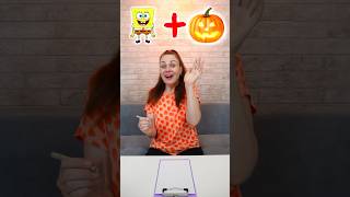 How to Draw SpongeBob Halloween pumpkin