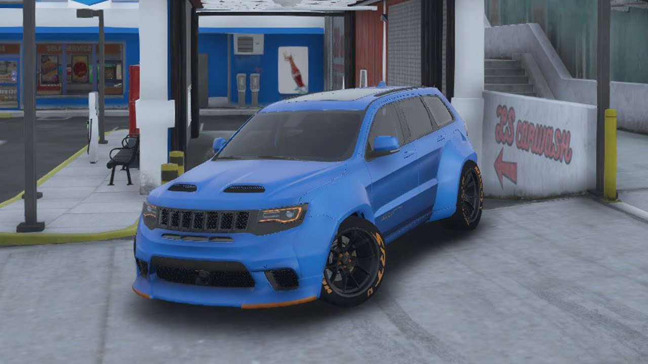 Забираем кастомный широкофюзеляжный Trackhawk Redeye от Slimm! #82 NRP S5 (GTA 5 Real Hood Life 8)